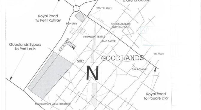Commercial land of 1997 m2 for sale in Goodlands, north, Mauritius – LexpressProperty.com | 321700 | Ref01