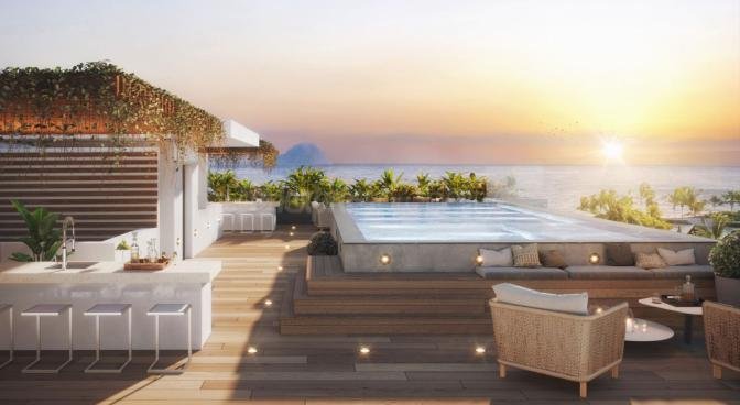Penthouse of 3 bedrooms for sale in Tamarin, west, Mauritius – LexpressProperty.com | 329084 | Ref01