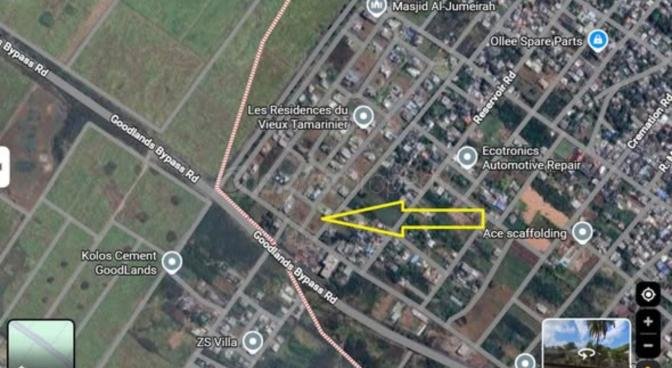 Residential land of 801.9653 m² for sale in Goodlands, north, Mauritius – LexpressProperty.com | 766367 | Ref01